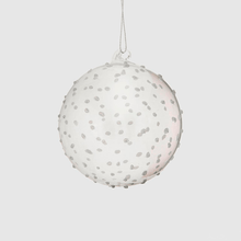 Cargar imagen en el visor de la galería, Bolas de cristal puntos purpurina plateados

