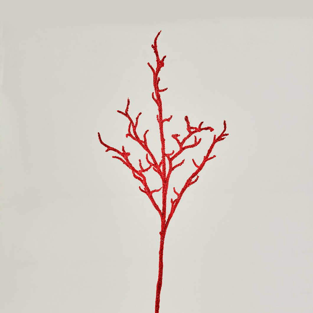 Coral Rojo Glitter
