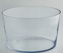 Cargar imagen en el visor de la galería, Jarrónes Cilíndricos Transparentes Cristal Grueso
