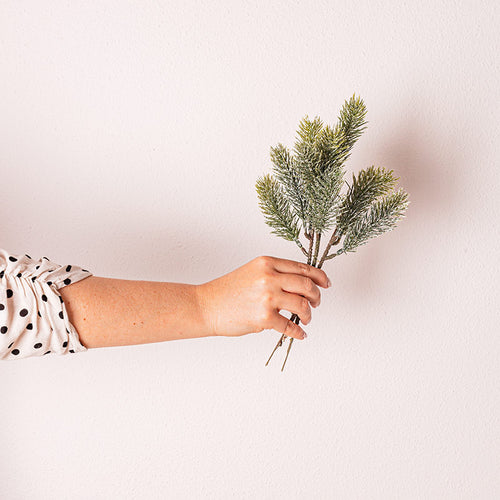 Web Decoco Producto Navidad Rama Pino Escarchada